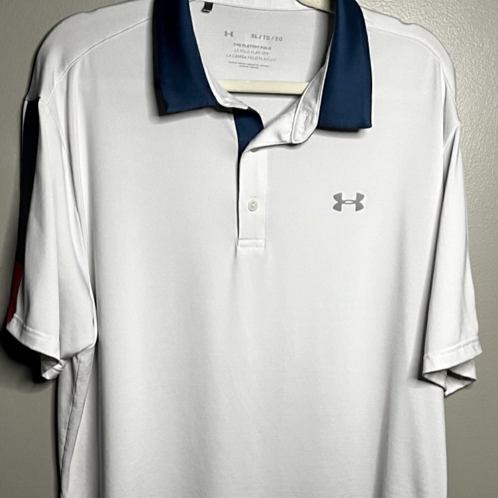 Under Armour The Playoff Polo Golf Shirt Size XL - Picture 1 of 5